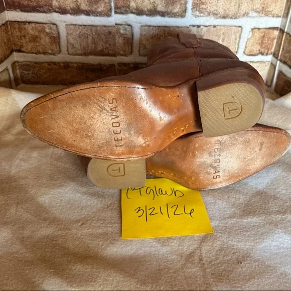 Tecovas The Penny scotch goat Western Ankle Boots - Picture 6 of 8